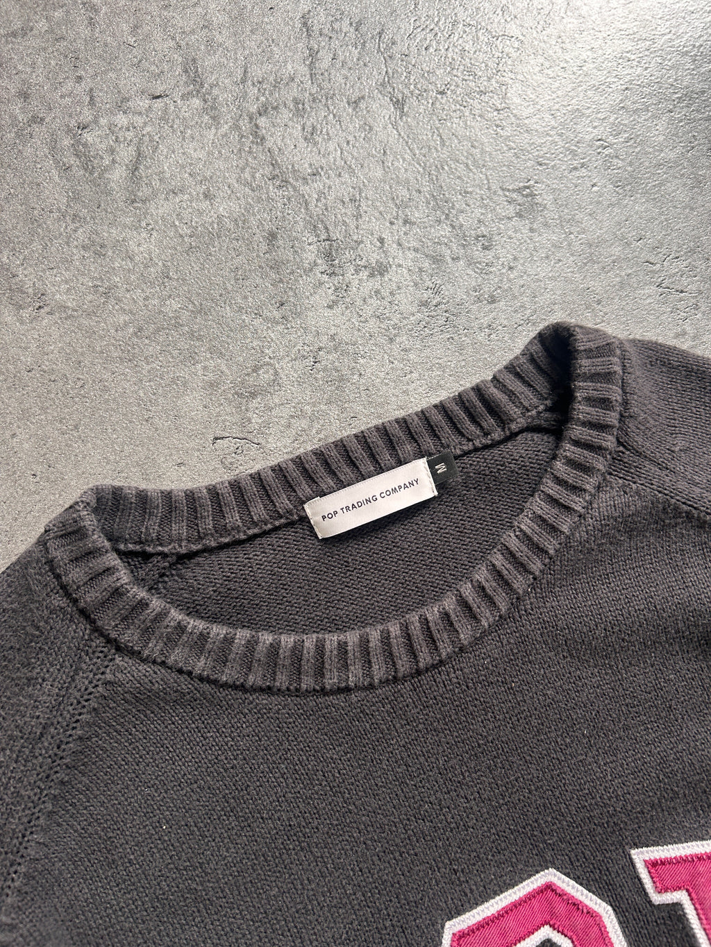 POP TRADING COMPANY KNIT CREWNECK (M)