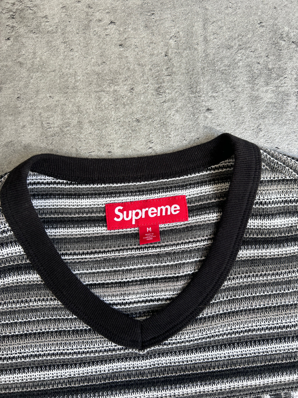 SUPREME OPEN KNIT FOOTBALL TOP (M)
