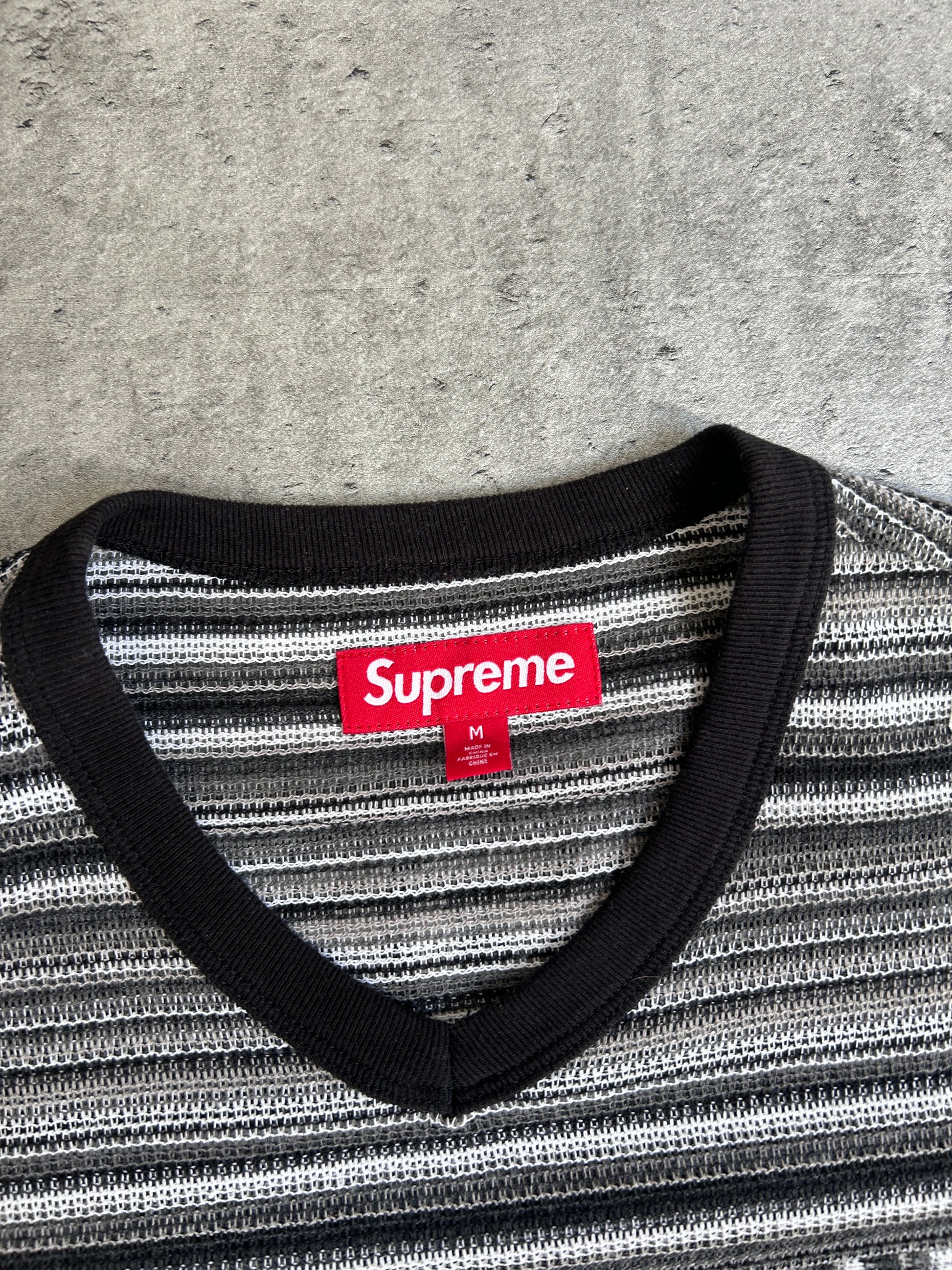 SUPREME OPEN KNIT FOOTBALL TOP (M)