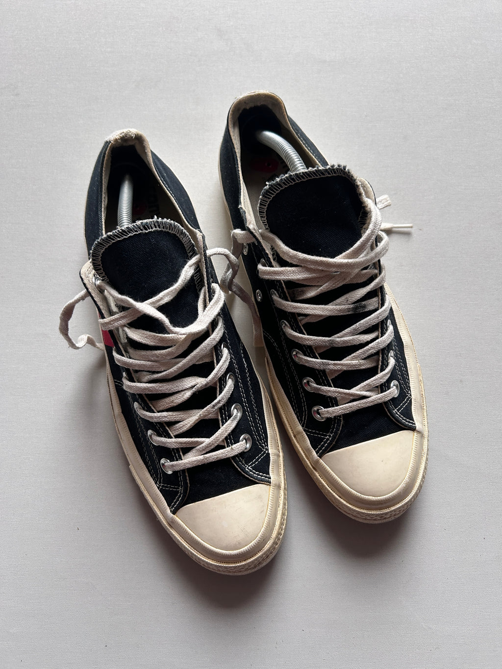 CONVERSE X CDG LOW BLACK (45EU)
