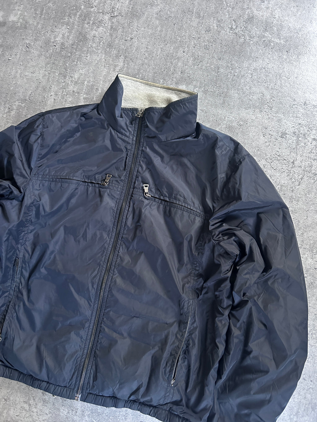 PRADA REVERSIBLE NYLON JACKET (M)