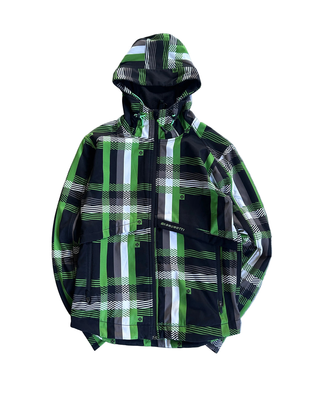 VINTAGE PLAID BRUNOTTI JACKET (M)