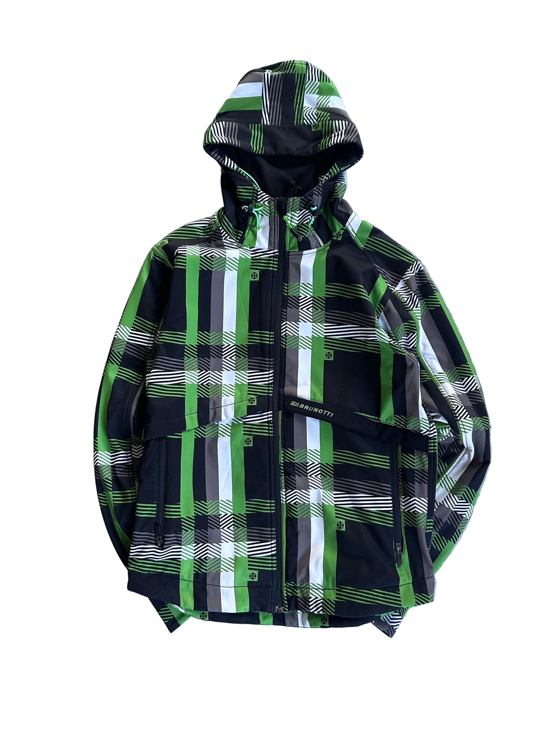 VINTAGE PLAID BRUNOTTI JACKET (M)