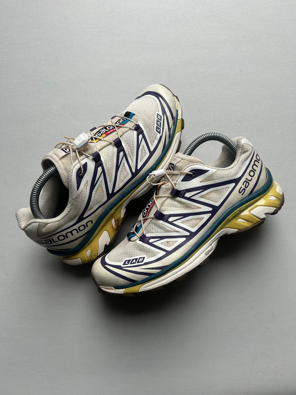 SALOMON XT6 “BEIGE PURLE YELLOW” 40EU