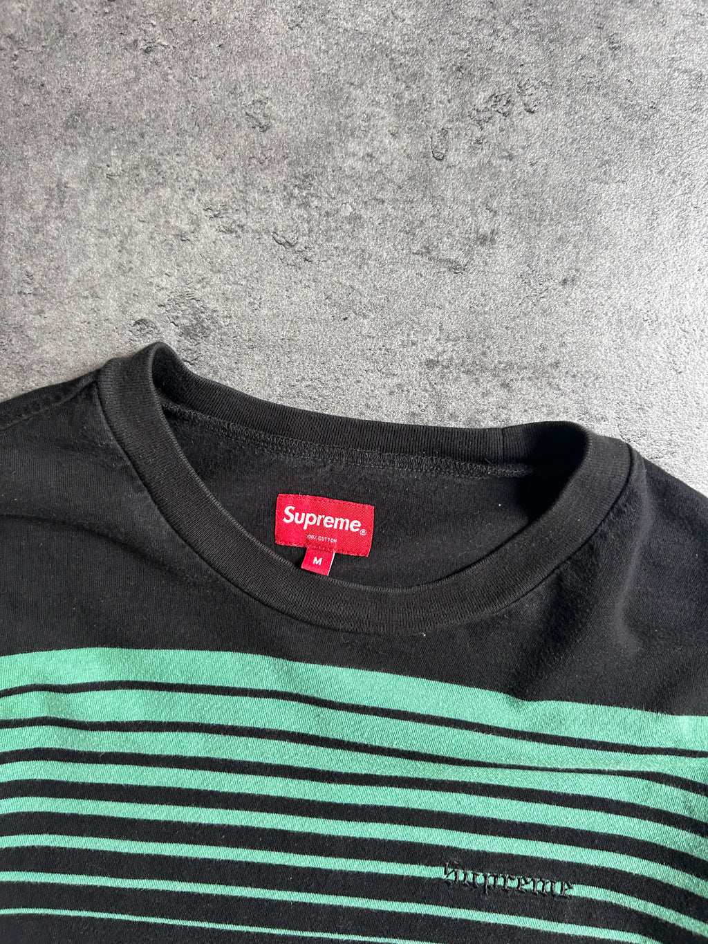 SUPREME FADE STRIPE LONGSLEEVE (M)