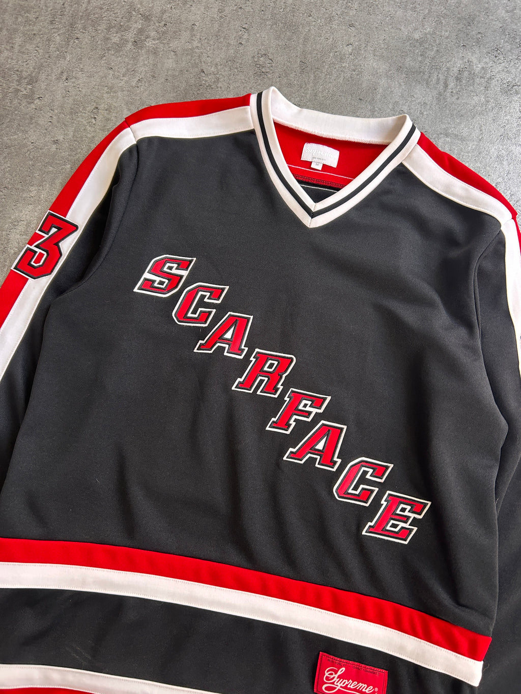 SUPREME SCARFACE HOCKEY JERSEY (M)