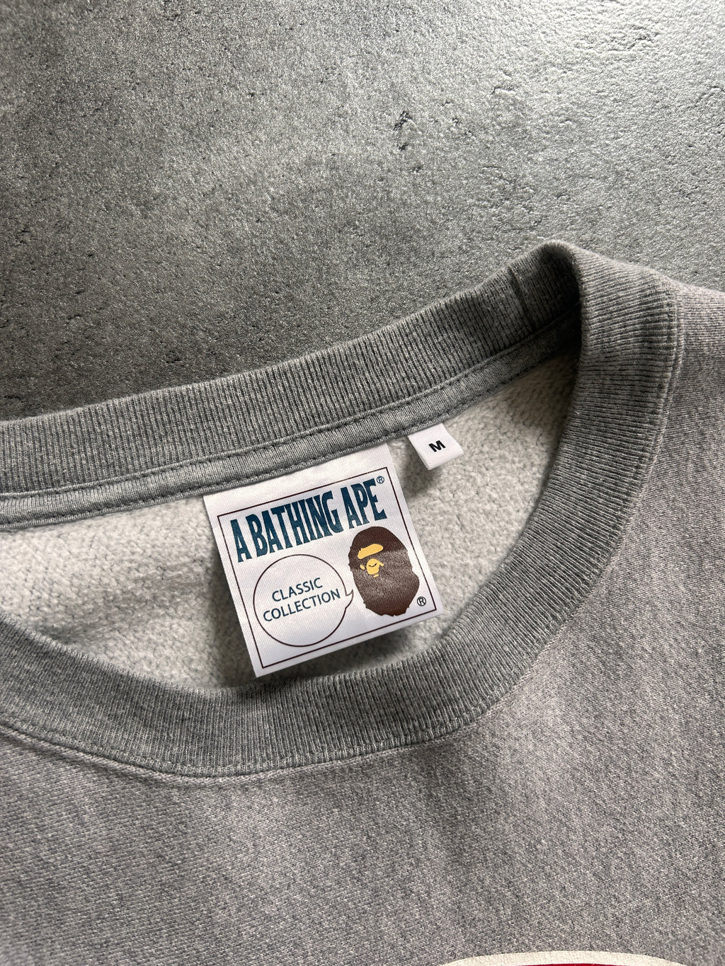 BAPE CLASSIC BUSY WORKS CREWNECK (M)