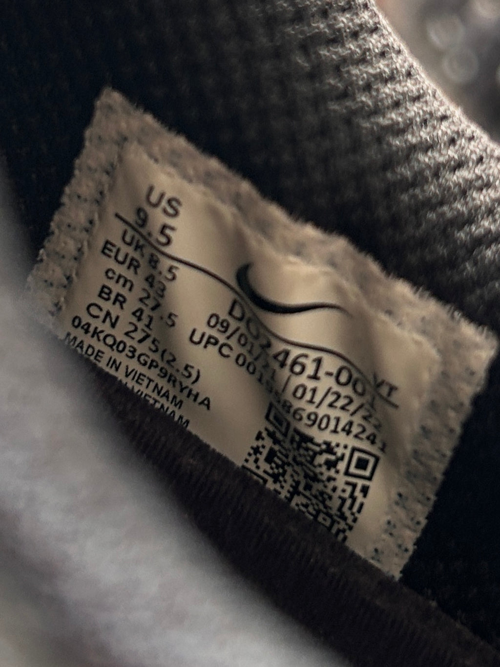 AIR MAX 2013 X STÜSSY “BLACK” 43EU