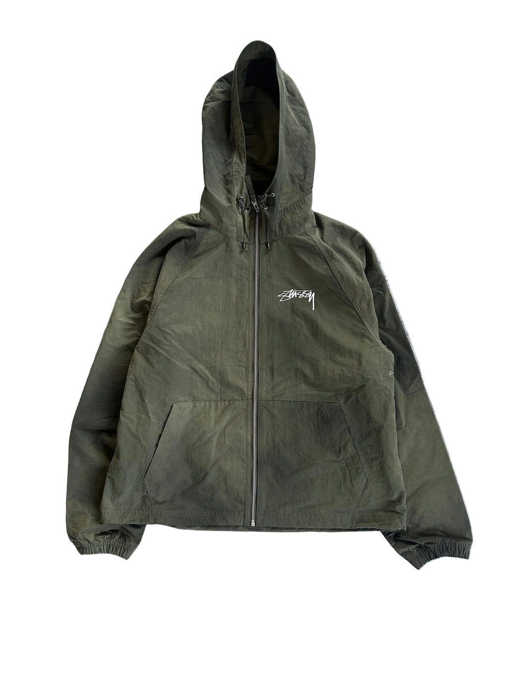 STÜSSY BEACH SHELL “KHAKI GREEN” (S)