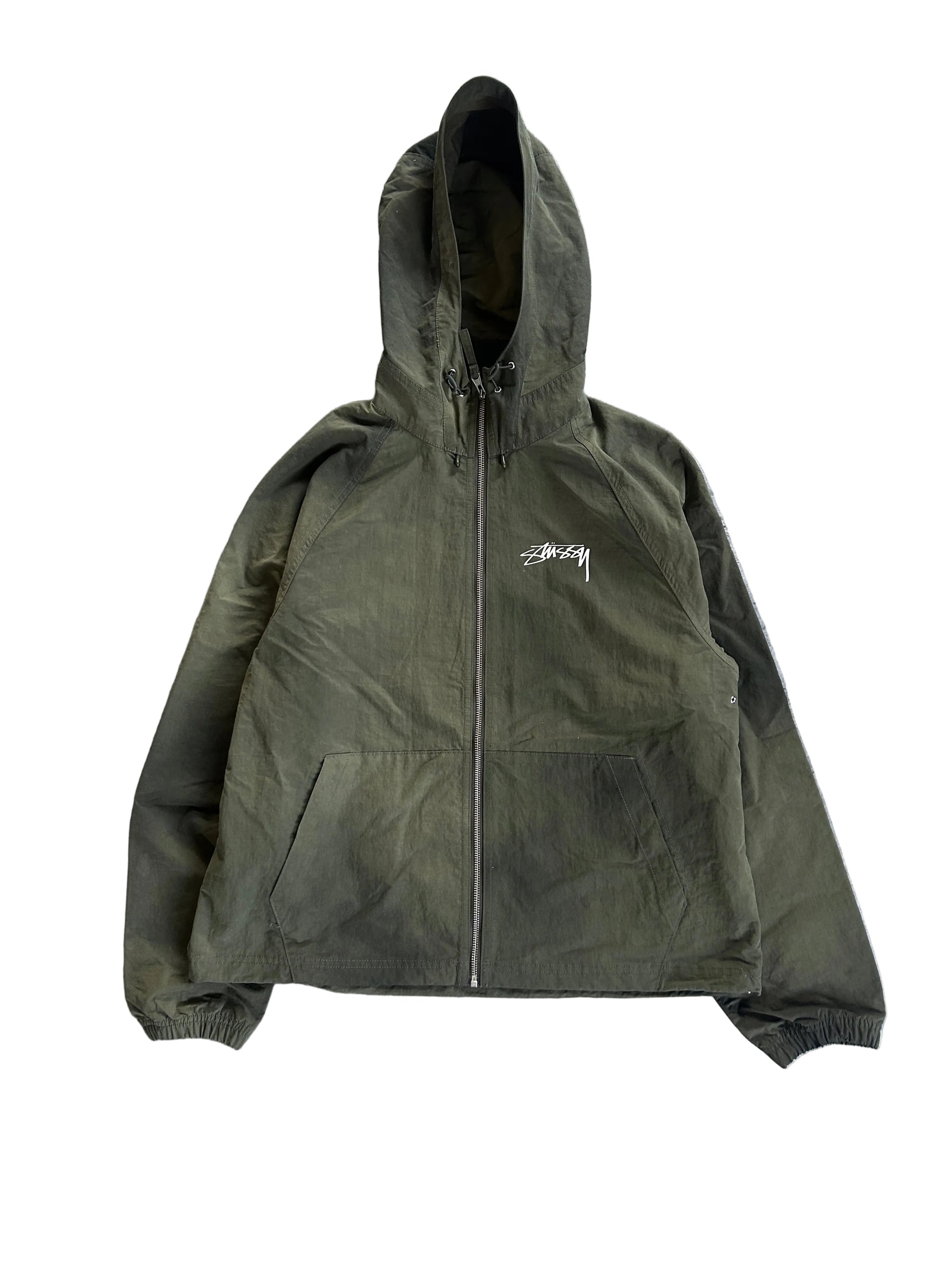 STÜSSY BEACH SHELL “KHAKI GREEN” (S)