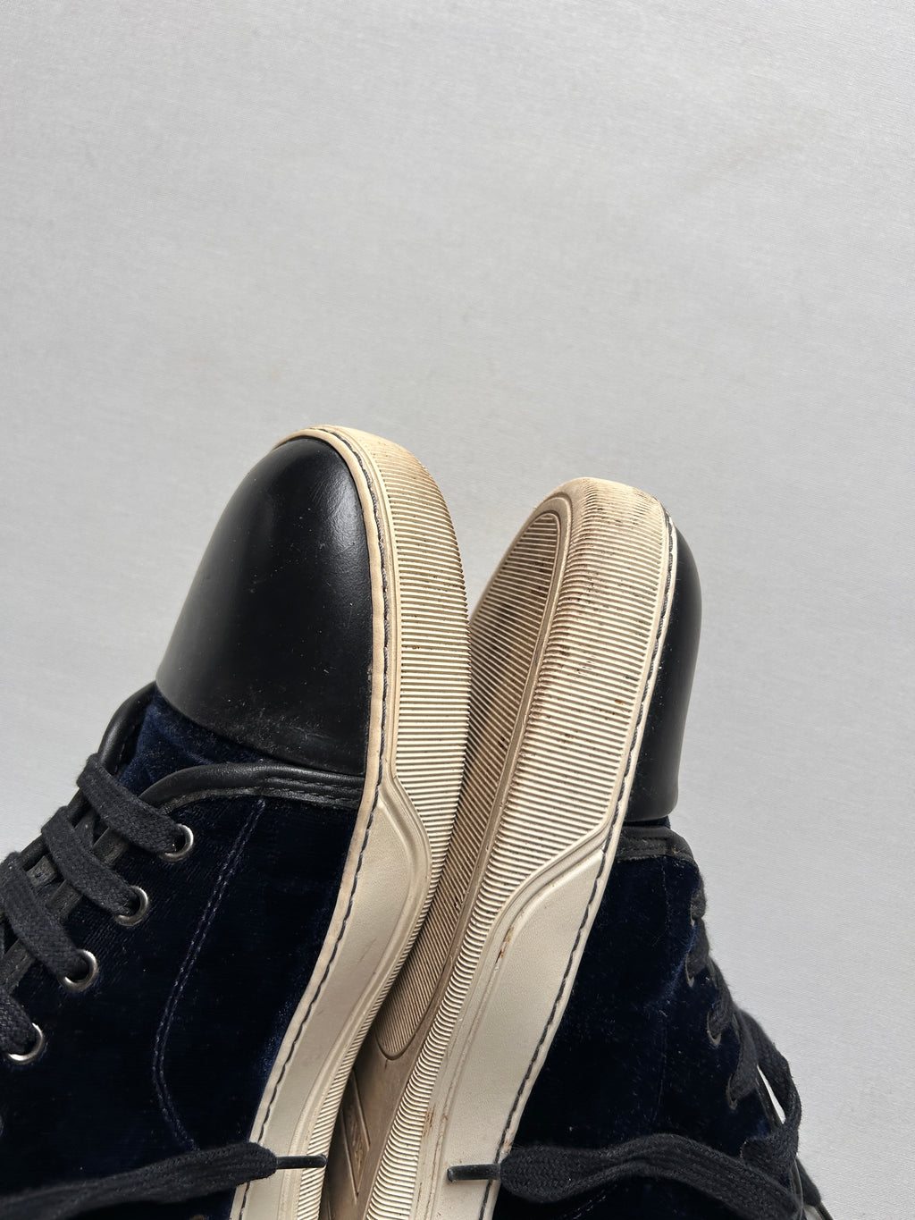 LANVIN DB11 NAVY SUEDE (44/44,5EU)