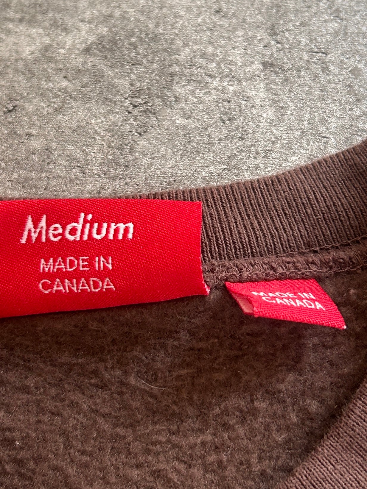 SUPREME BOX LOGO CREWNECK (M)