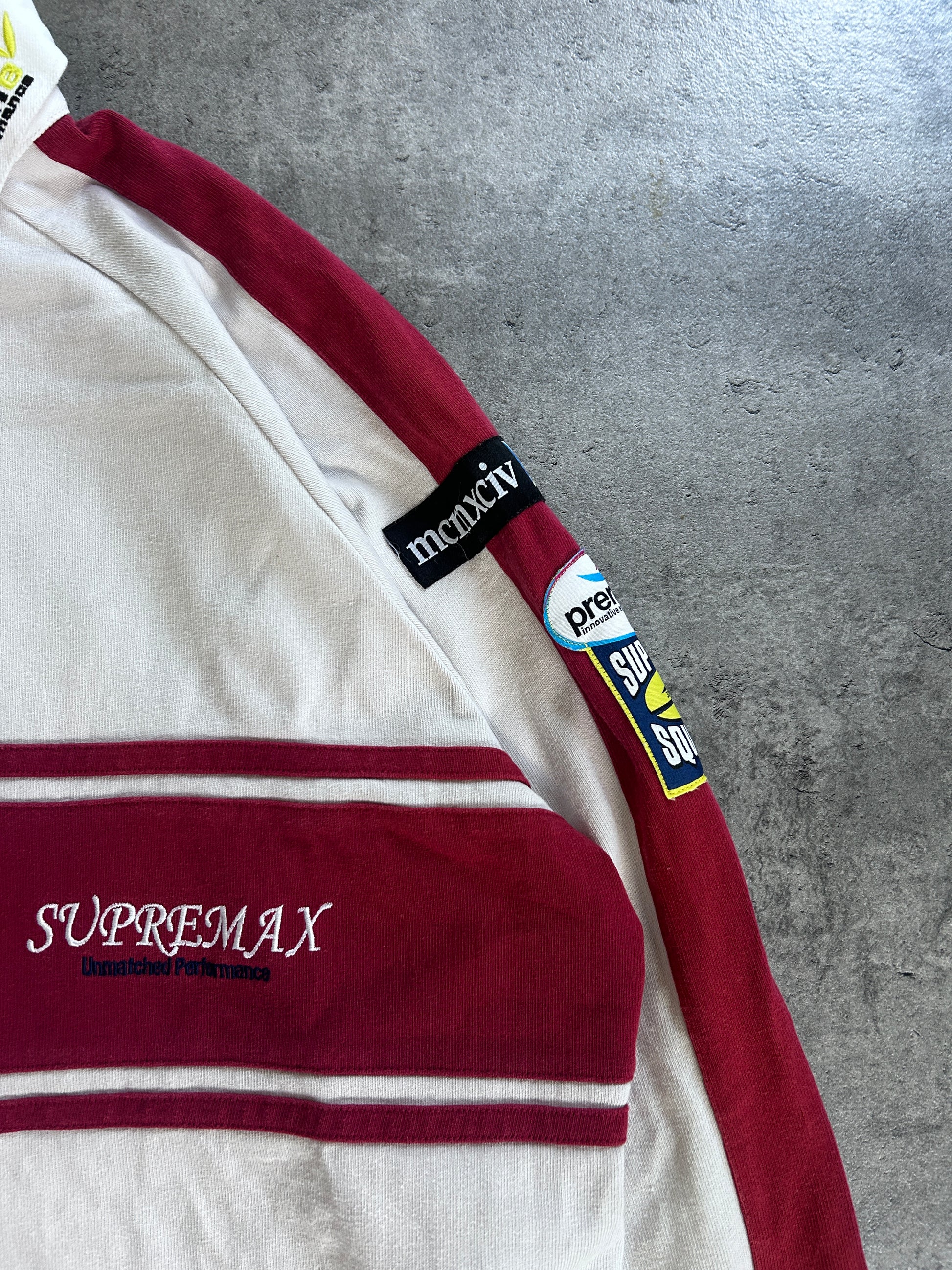 SUPREME CHEST STRIPE RUGBY POLO (XL)
