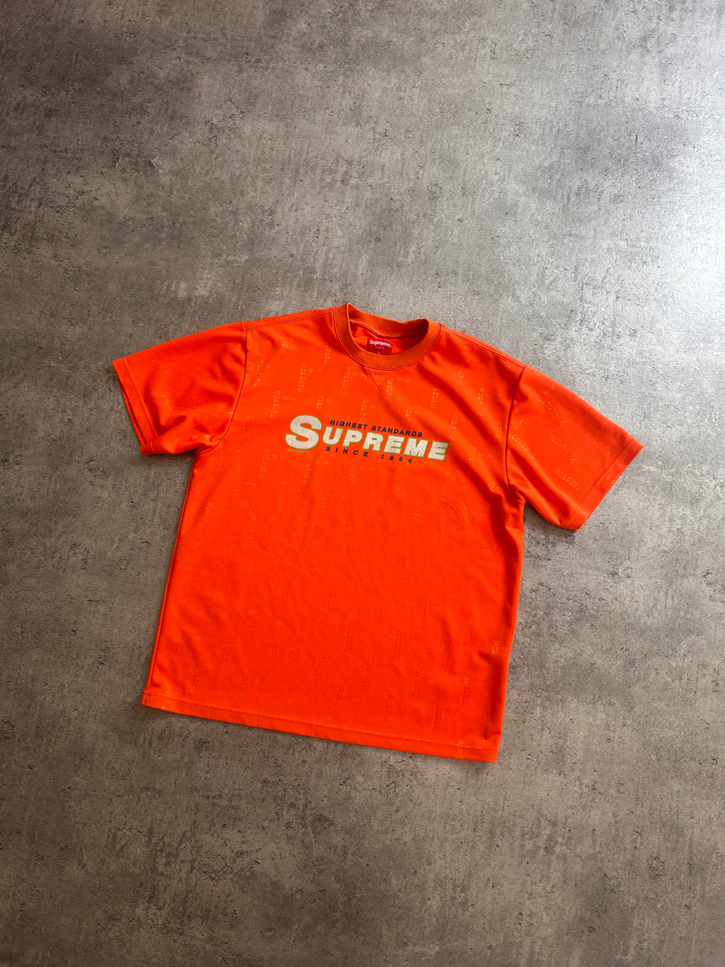 SUPREME HIGHEST STANDARD ORANGE JERSEY (M)