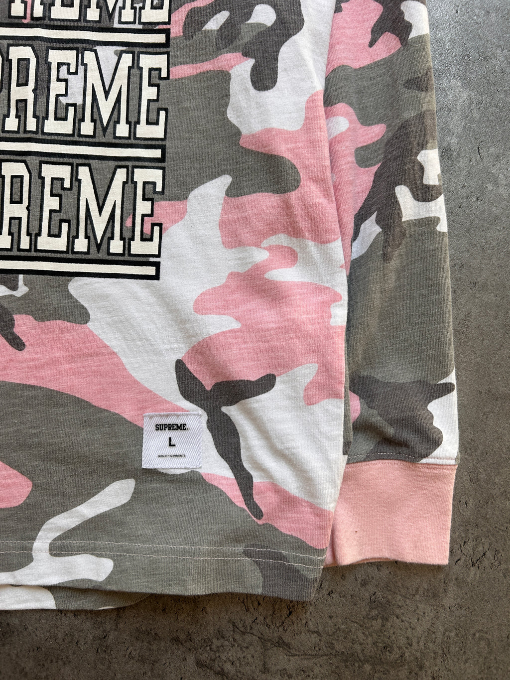 SUPREME STACKED LONGSLEEVE (L)