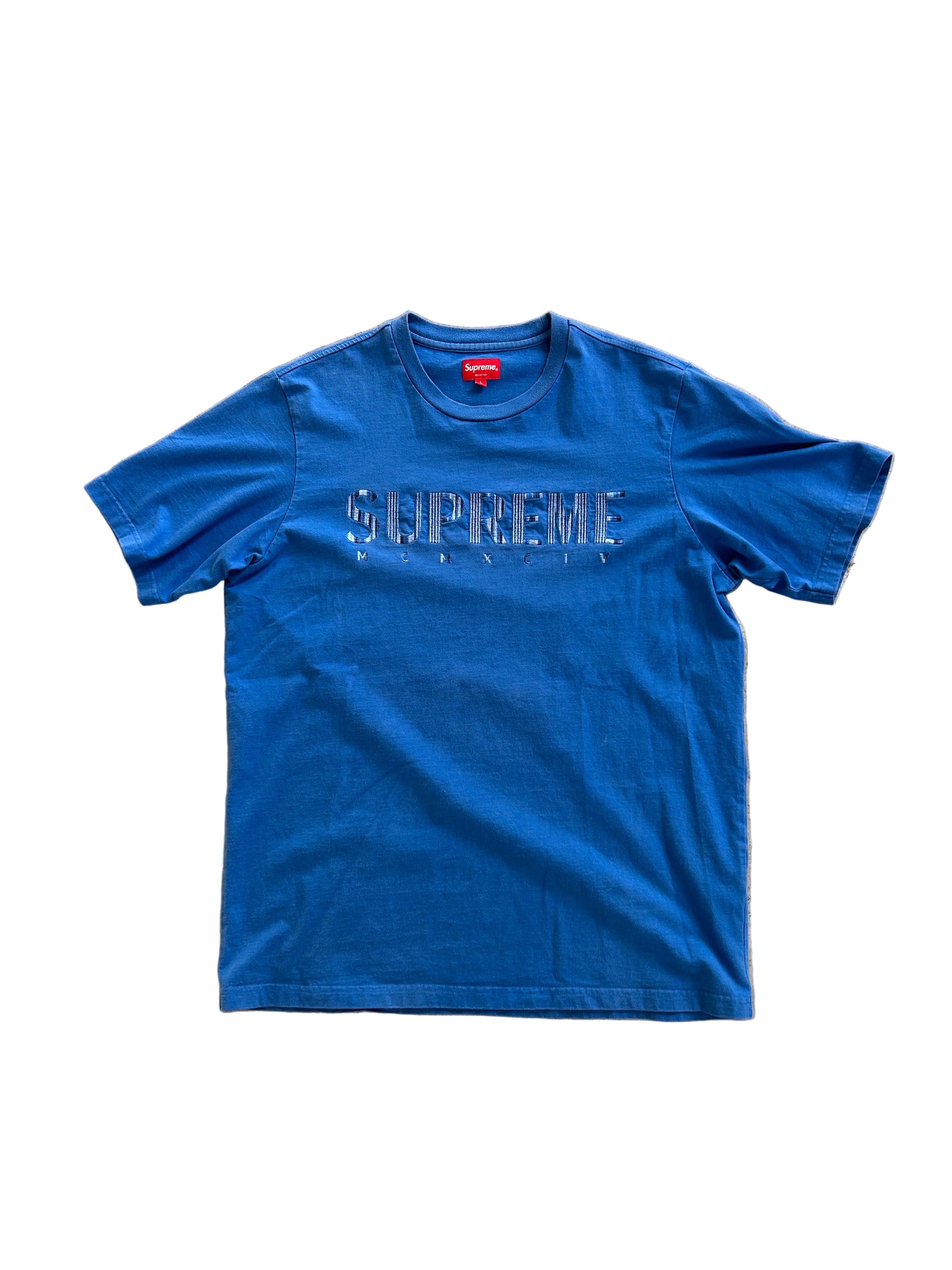 SUPREME GRADIENT LOGO TEE (L)