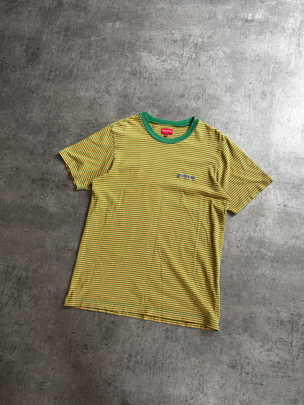 SUPREME MULTI STRIPE TEE (M)