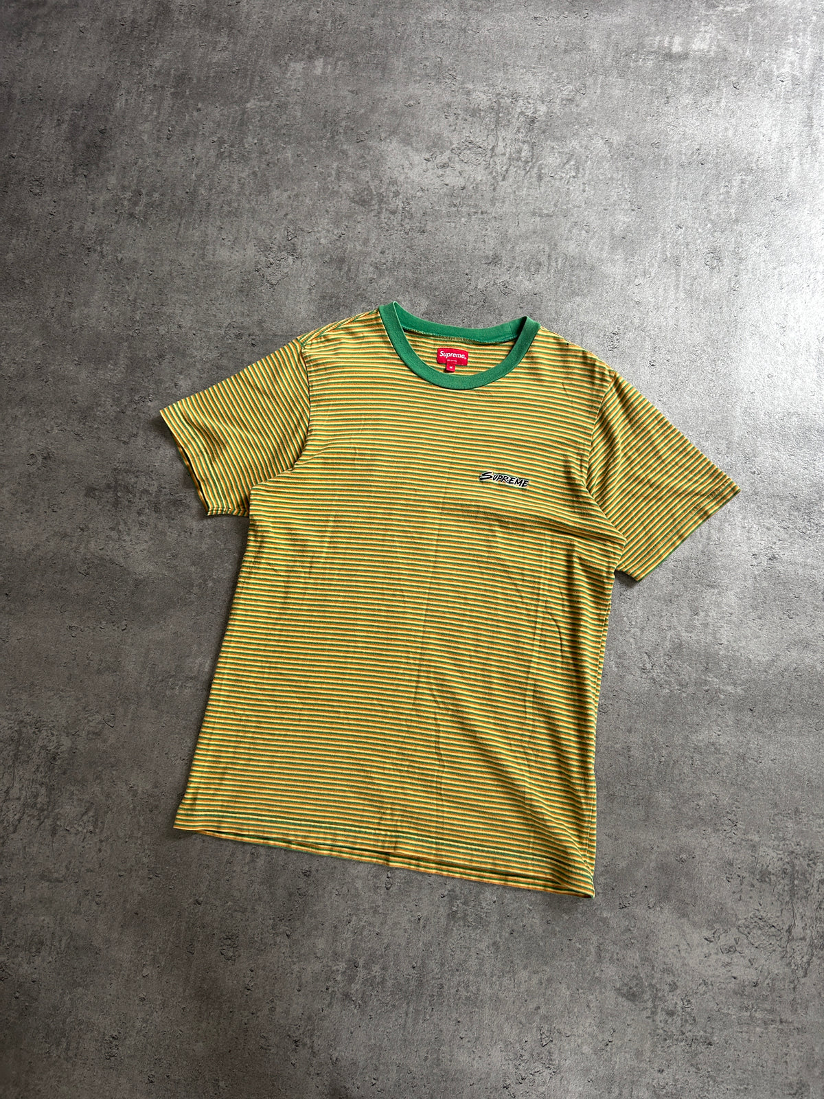 SUPREME MULTI STRIPE TEE (M)