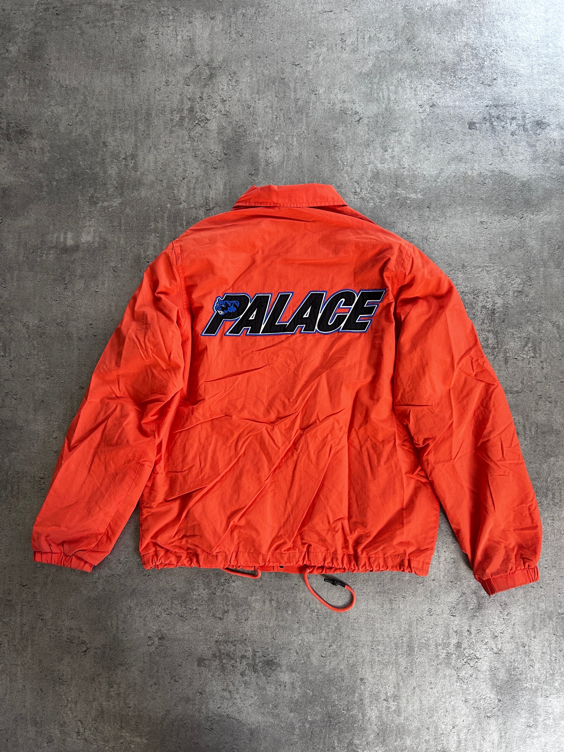 PALACE PANTHER COACH JACKET ORANGE (M)