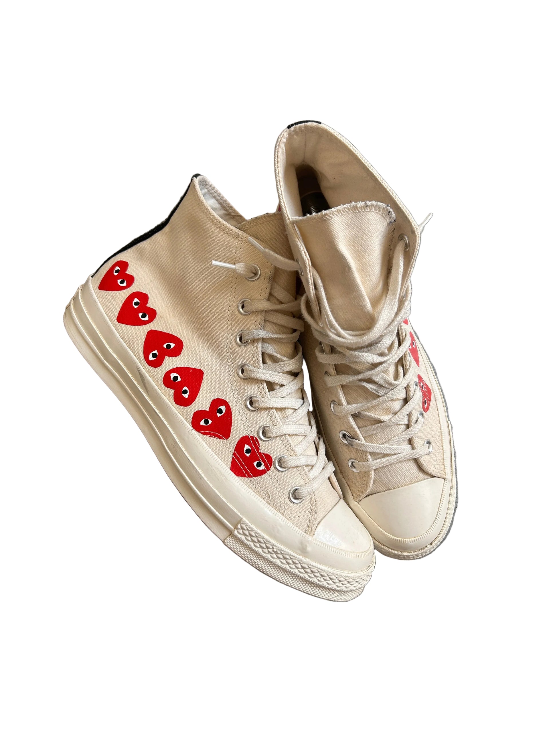 CONVERSE X CDG HIGH “BEIGE” 44/44.5EU