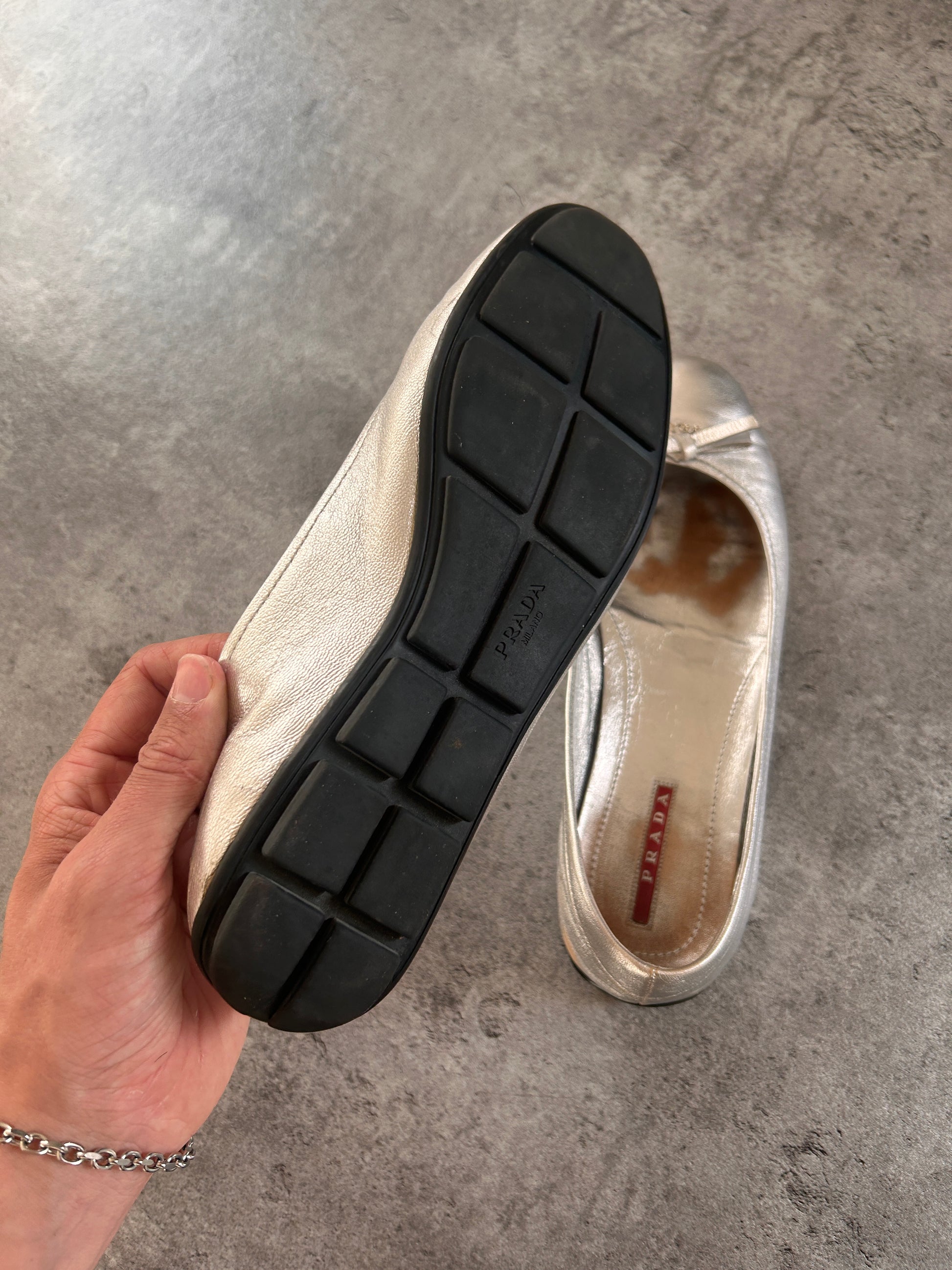 PRADA BALLERINAS VINTAGE 39EU