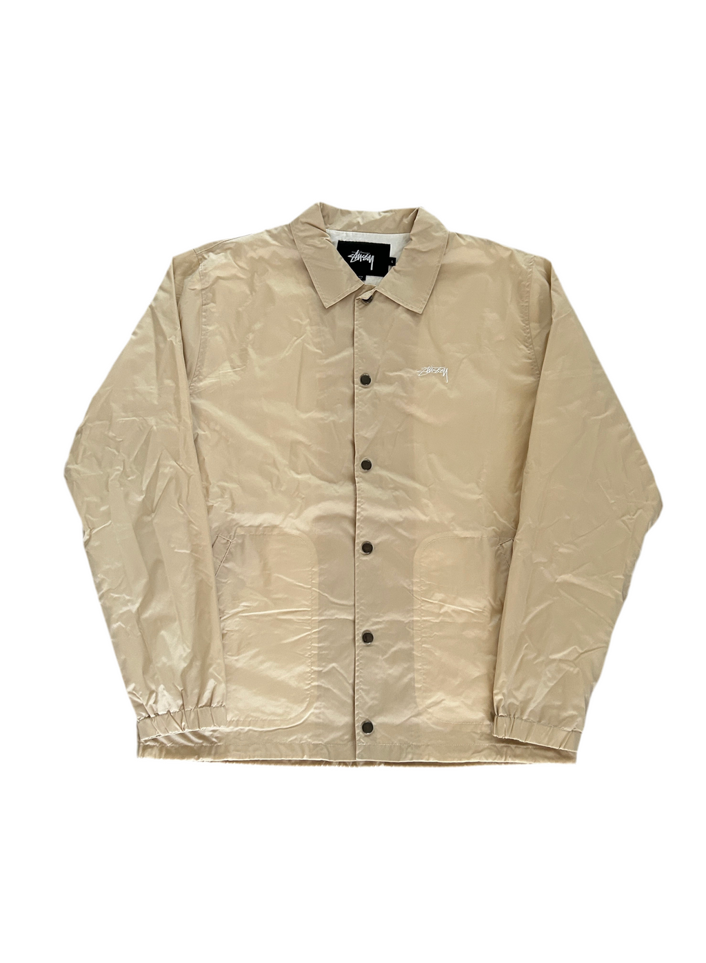 STÜSSY COACH JAKKE “ALMOND” (L)