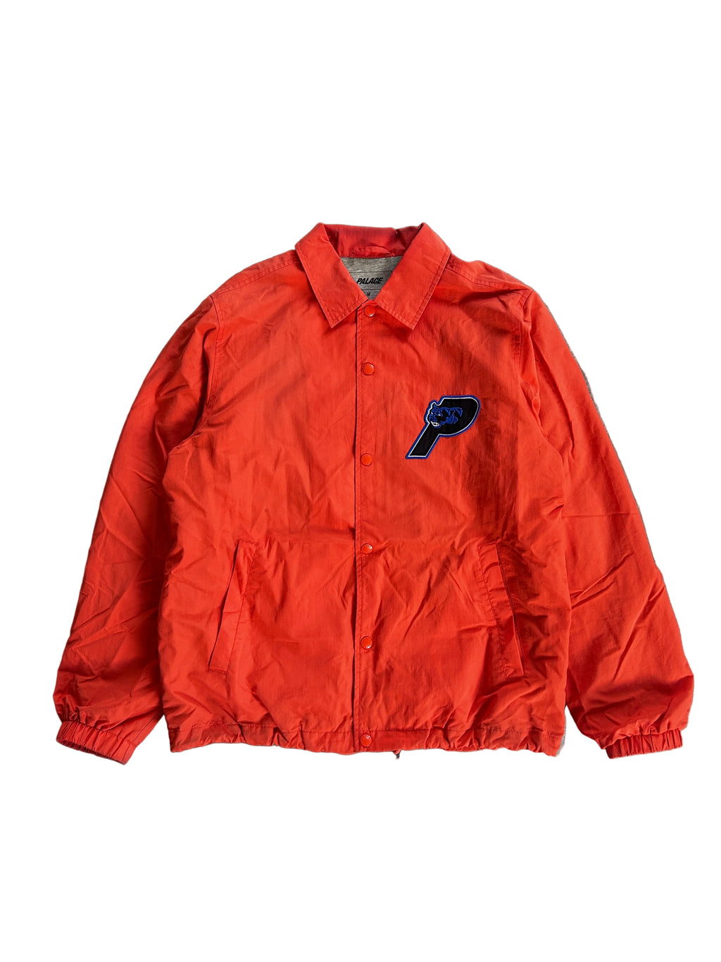 PALACE PANTHER COACH JACKET ORANGE (M)