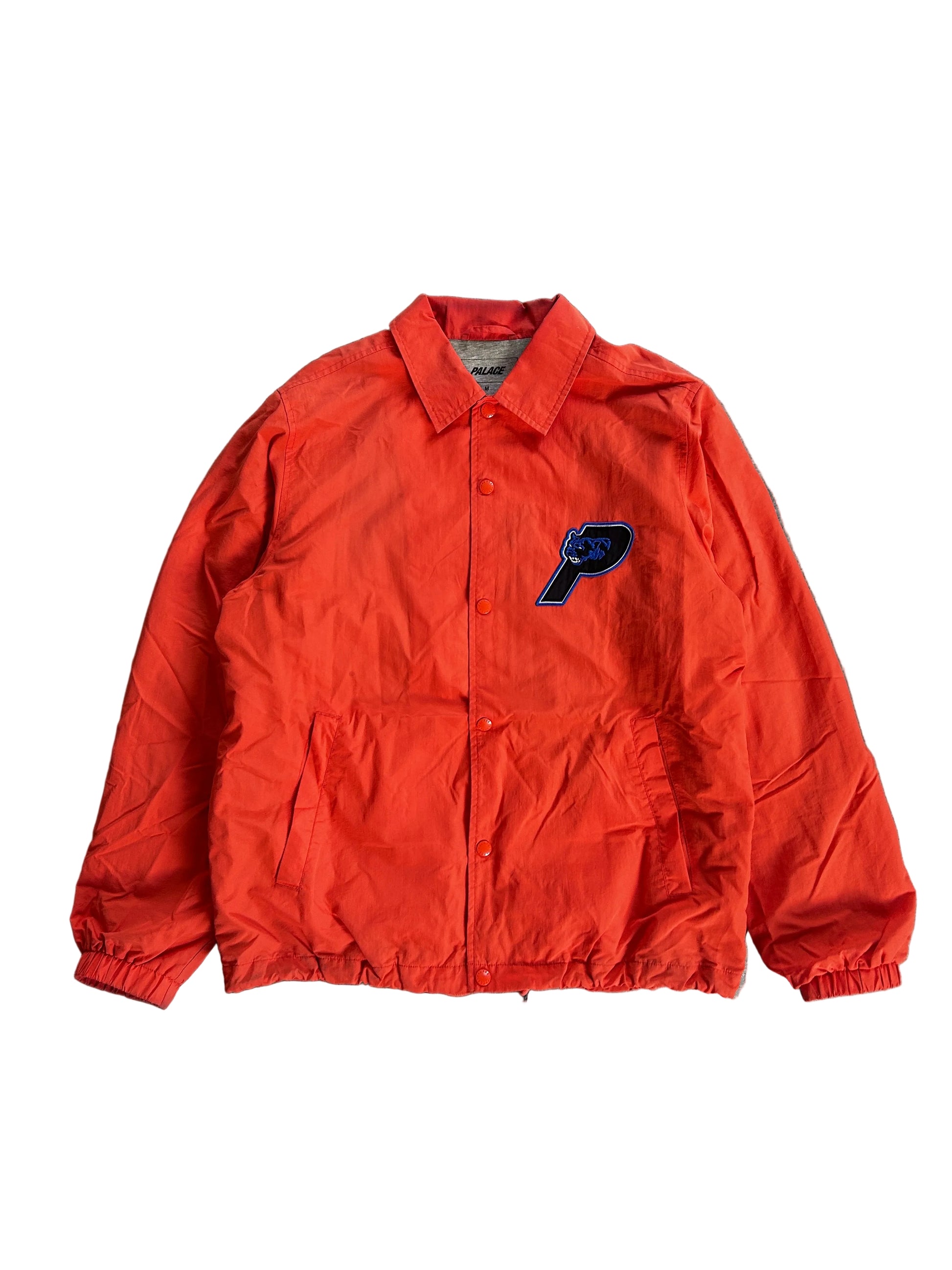 PALACE PANTHER COACH JACKET ORANGE (M)
