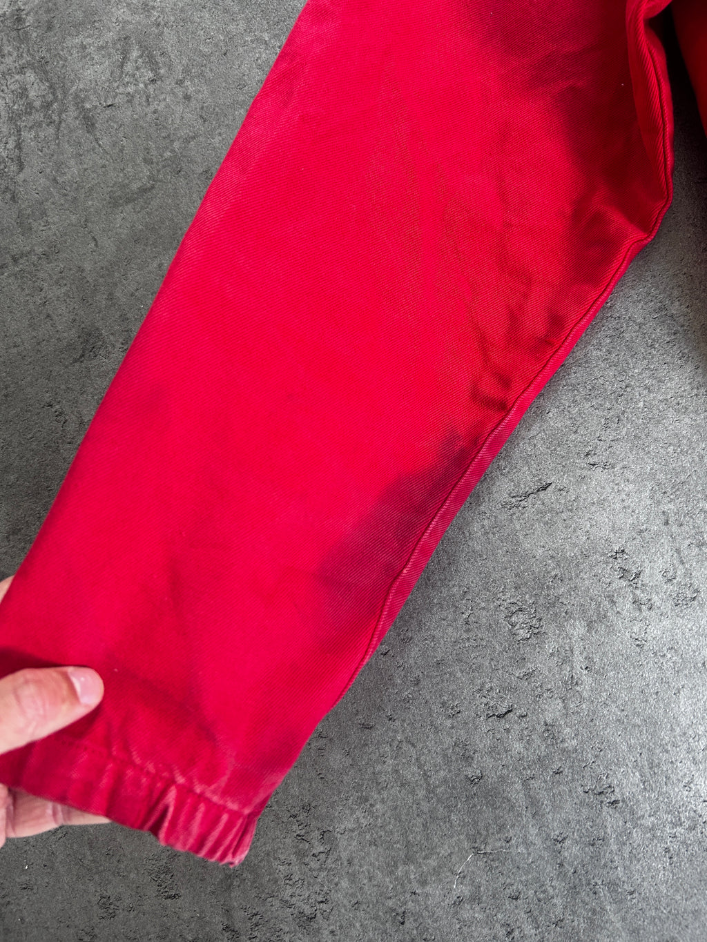 SUPREME ARC DENIM JACKET “RED” (M)