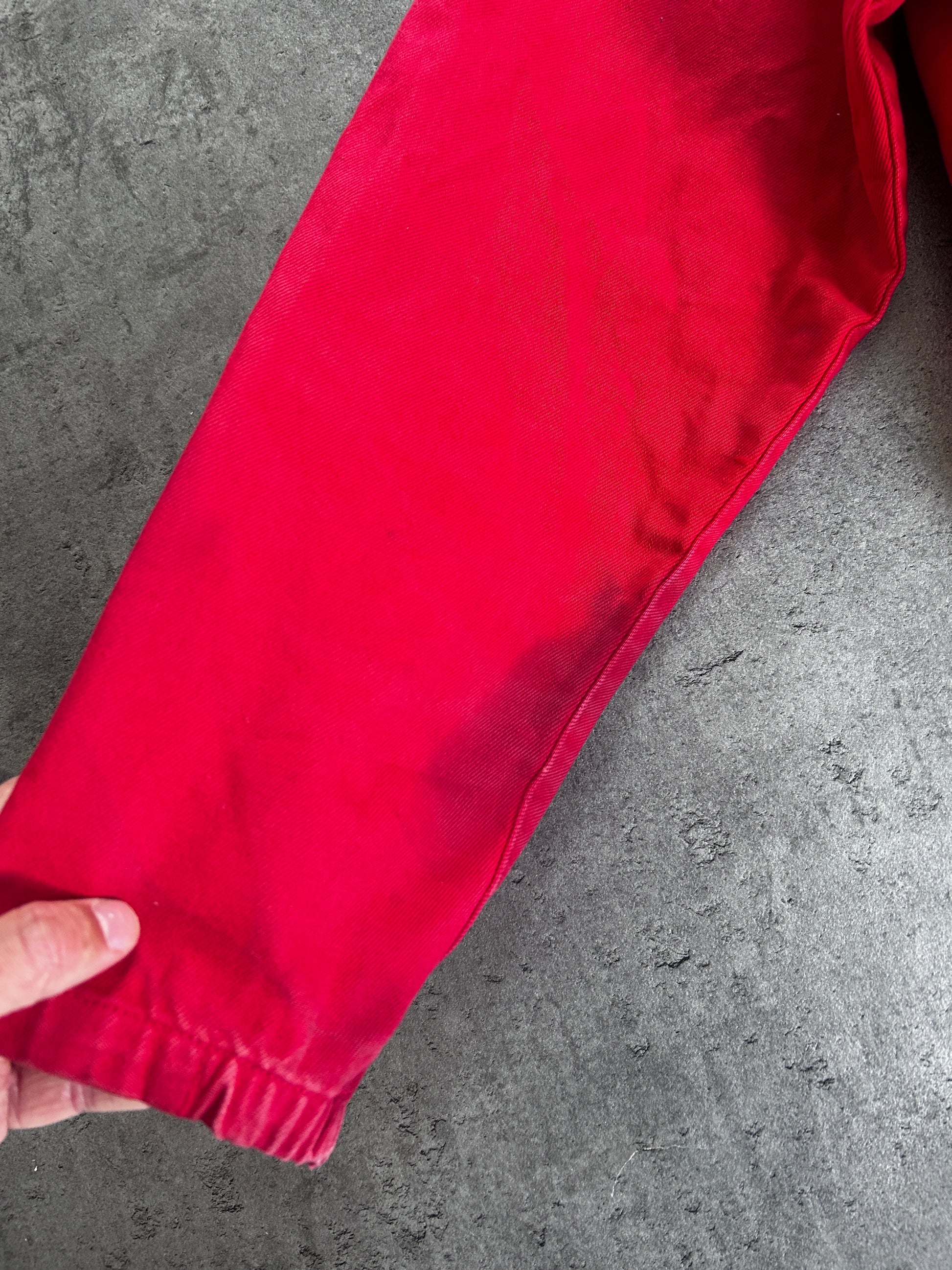 SUPREME ARC DENIM JACKET “RED” (M)